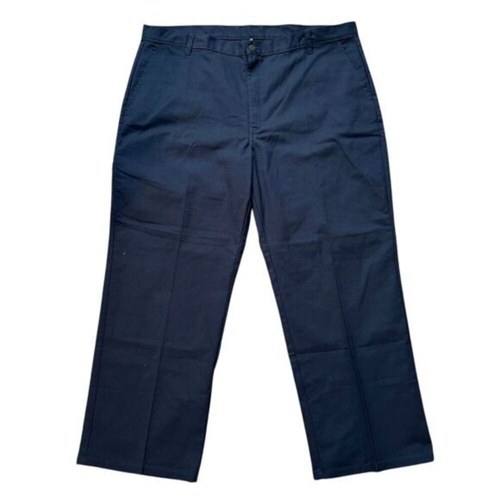 Dickies Work Pants Relaxed Fit Carpenter Utility Casual Blue Mens 42x30
